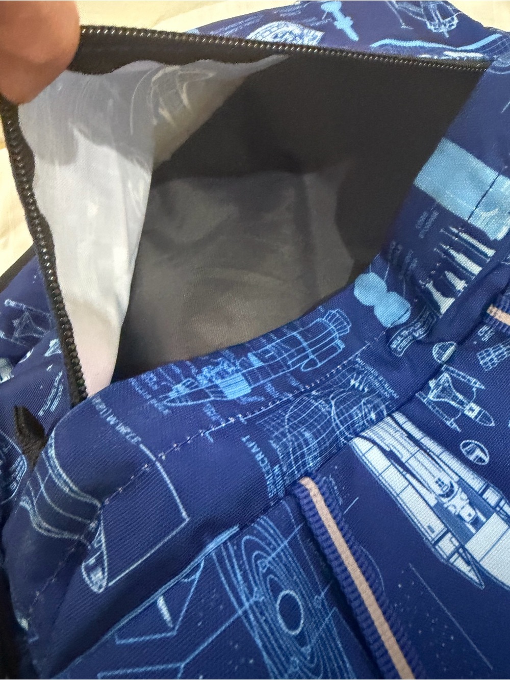 Space-Print Backpack - Picture 5 of 7